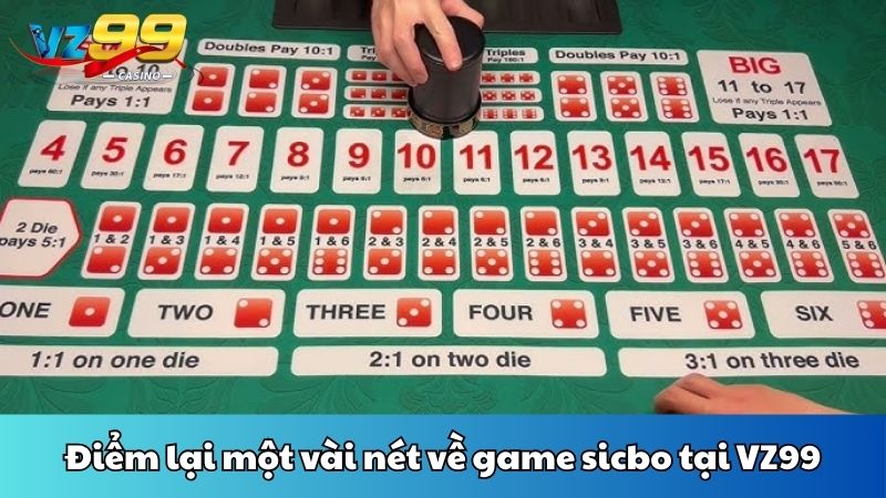 Điểm lại một vài nét về game sicbo tại VZ99