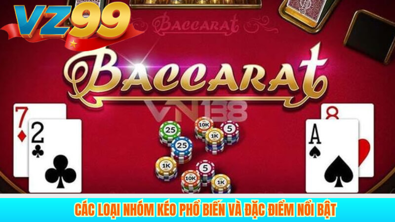 Các loại nhóm kéo phổ biến và đặc điểm nổi bật