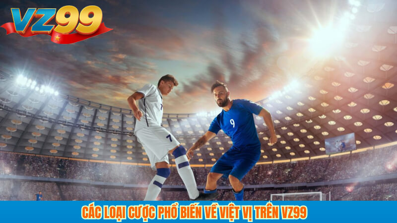 VZ99 Hướng Dẫn Chi Tiết Kèo Việt Vị Trong bóng đá Từ A Đến Z 3 Các loại cược phổ biến về việt vị trên VZ99
