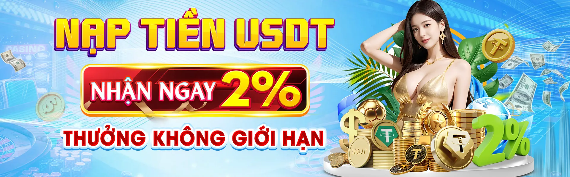 nạp tiền usdt nhận ngay 2%